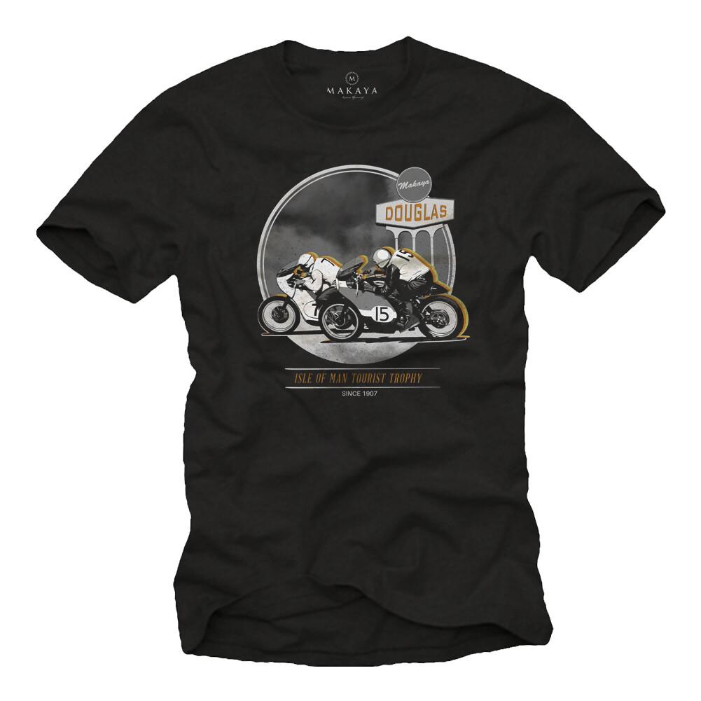 26 Vintage Motorcycle Men s Tourist Trophy Biker T-Shirt - Men s Cafe Racer- Unisex T-Shirt XXXXL