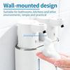 Y5GD Clean Motion Detecting Soap Dispenser Two 400ml Bottles Slip Resistant Base Perfect For Kitchen And Bathroom