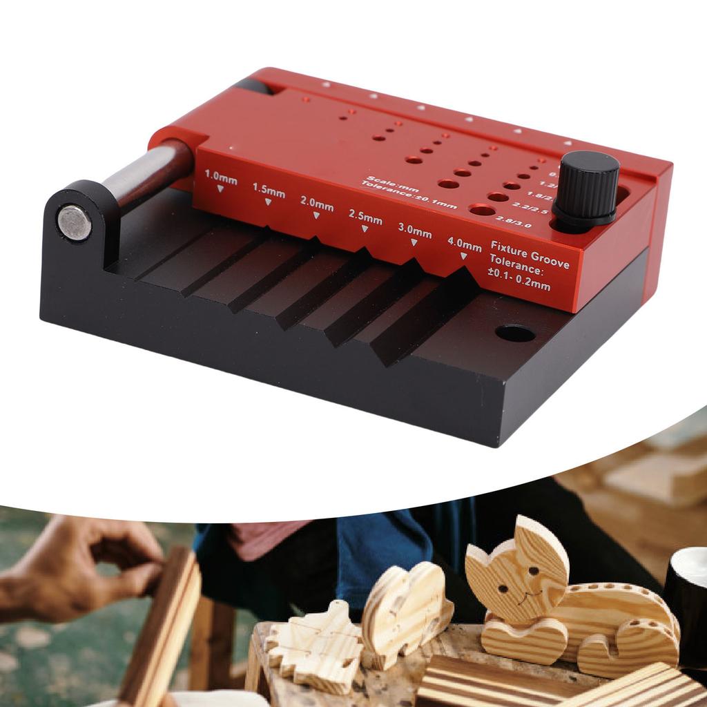 Rundstangen-Zentrierbohrer-Positionierer, horizontale Stanzvorrichtung für Modellbau und Holzbearbeitung