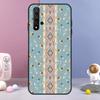 Tribalt etniskt mönster för Huawei Nova 5T 9 10 SE 7i 8i 11i 12i Y60 Y61 Y70 Y72 Y73 Y90 Y91 P20 P30 P40 Lite Fodral