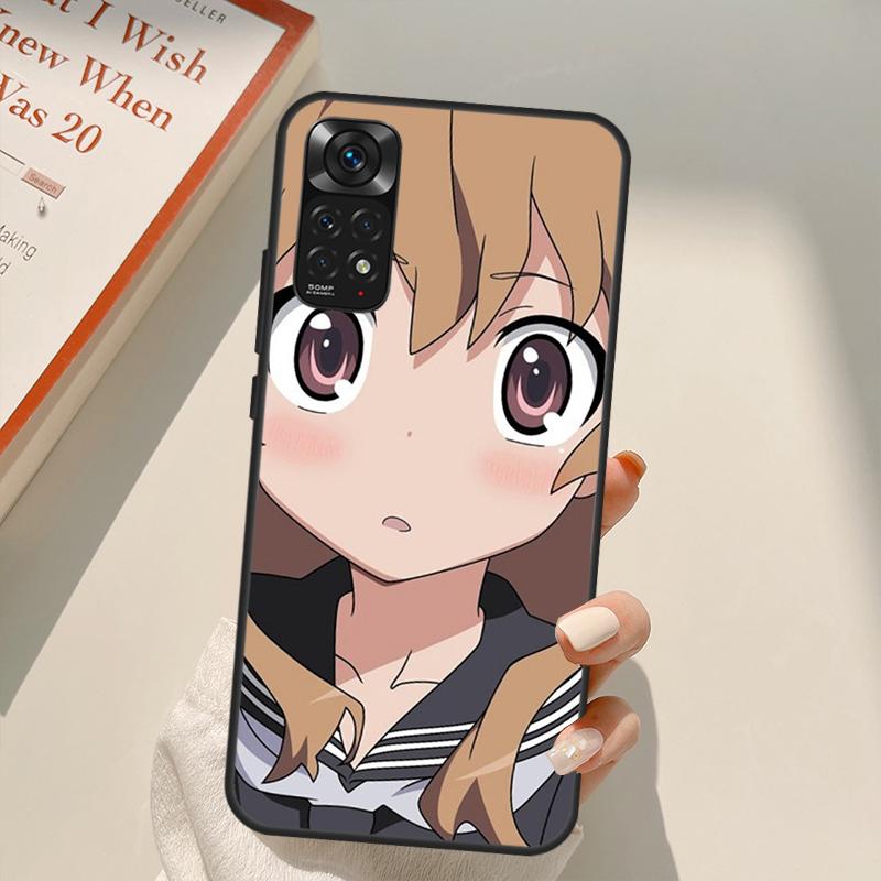 Anime Toradora Aisaka Taiga Case For Xiaomi Redmi Note 11 10 9 8 Pro Note 11S 10S 9S 8T K50 K40 9A 9C 10A 10C Cover