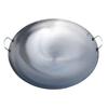Traditional Double-Handle Wrought Iron Wok