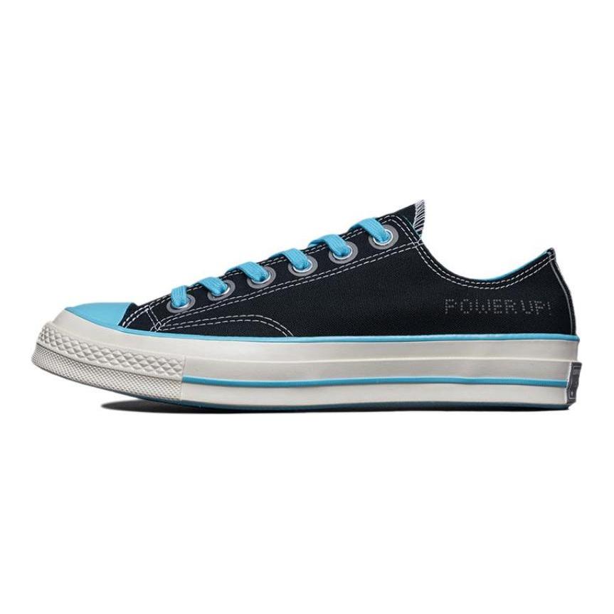 Converse 1970s Chuck 70 Chuck Taylor All Star Casual Yin-Yang Low-top Canvas Shoes Unisex Black and Blue