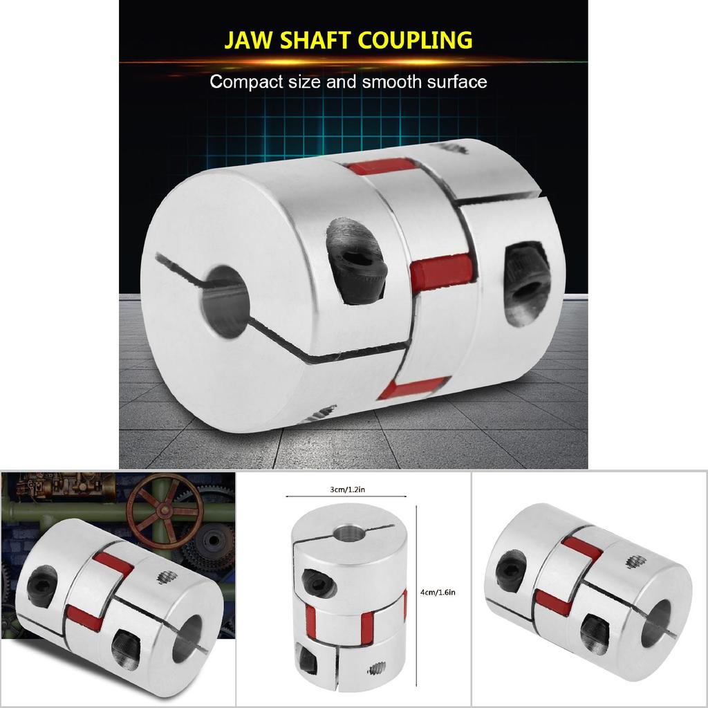 Flexible Spider Shaft Coupling OD30mm x L40mm CNC Stepper Motor Coupler Connector (8x12mm)