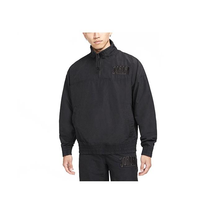 Jordan Sportdna Half-Zip Drawstring Jacket Men Outerwear Black DA7166-010