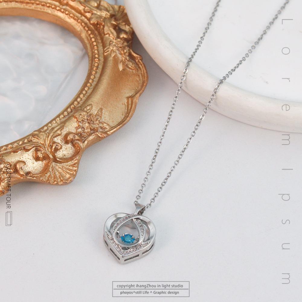 

Necklace Women s Spinning Love Butterfly Necklace Women s Versatile Accessories