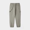 HLA Black Whale Men's Multi-Pocket Cargo Jogger Pants