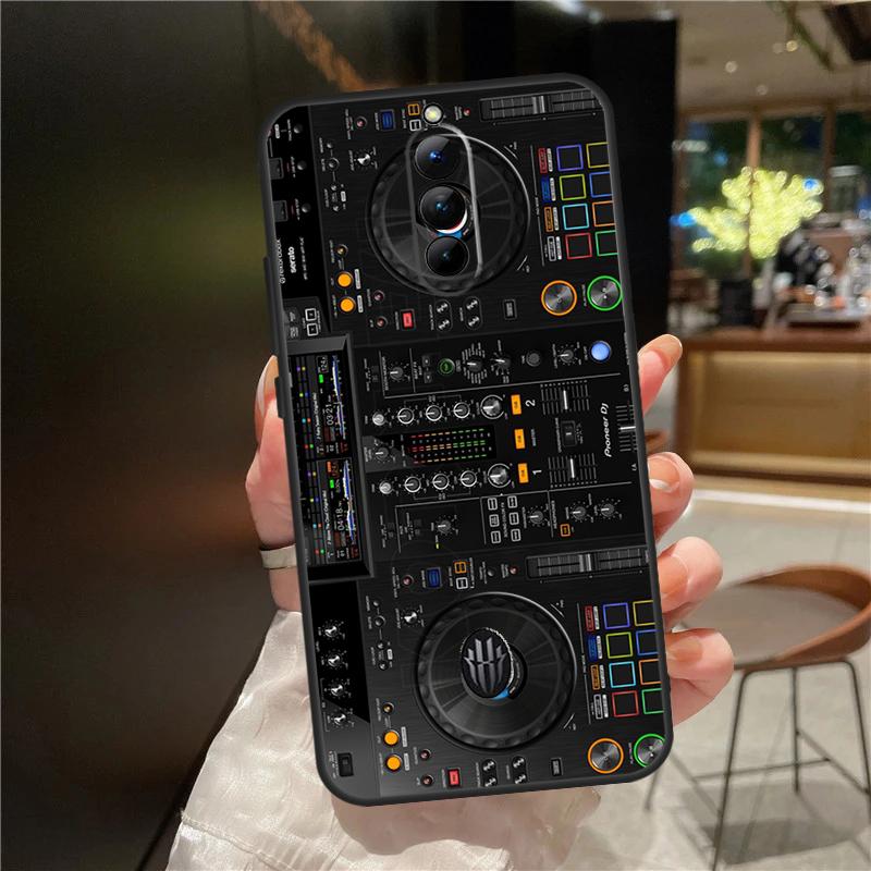 Electronic Music DJ Mixer Case For ZTE Nubia Red Magic 10S 9S 8S 10 9 8 11 Pro Plus 6 7 6S 7S For RedMagic 10 Air Cover