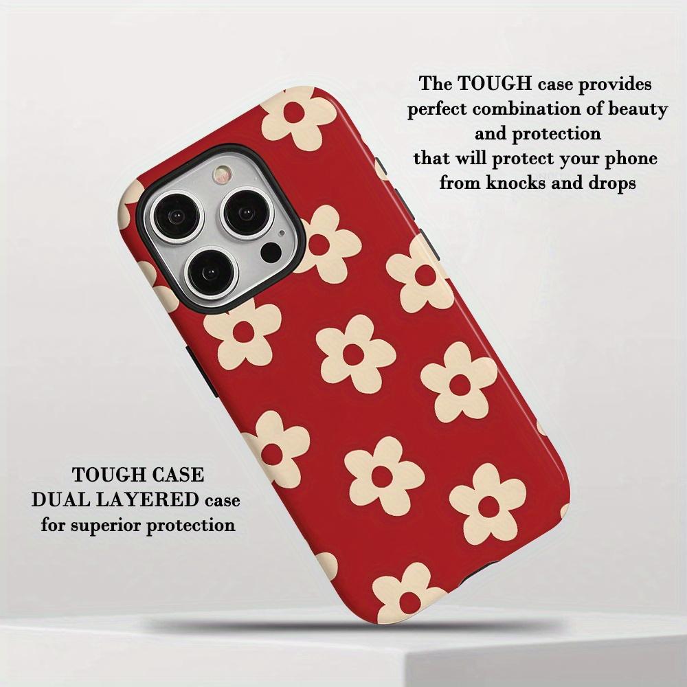 Phone Case For iPhone 17 17E 16 16E 15 14 13 12 11 Air Pro Max Plus Retro Daisy Flower Soft TPU Anti-slip Shockproof Cute Cover