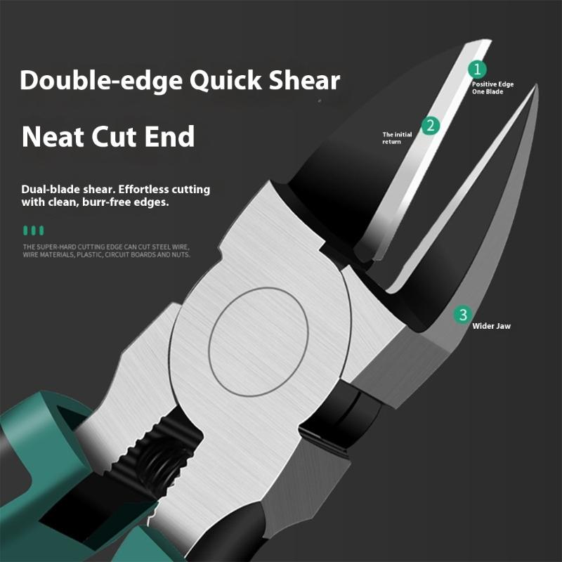High Performances Cable Cutting Pliers Suitable For Electrical Work Metal Shearing Professional Ergonomic Handle Design