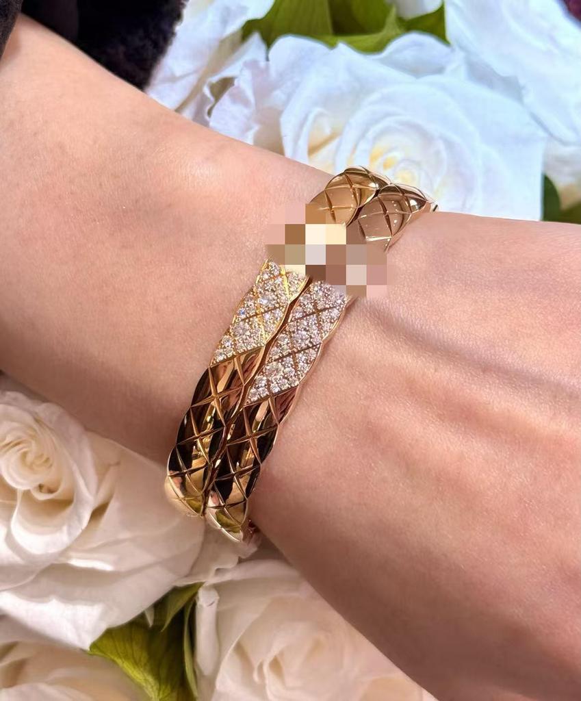 Βραχιόλι με Καρφιά σε Σχήμα Διαμαντιού, Έκδοση Argyle: Πολυτελές Φως, Μοτίβο Αστρικού Ουρανού για Άνδρες και Γυναίκες.