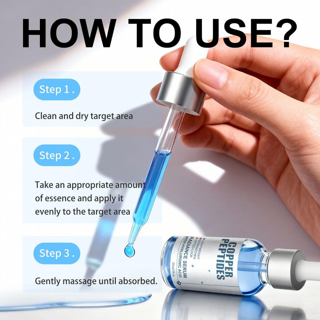 Facial Hyaluronic Hyaluronic Freckle Removing  Wrinkle Resisting  Moisturizing  Easy To Absorb And Replenish Water 30ml