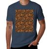 Monarch Butterfly Repeat Pattern Butterflies Insects Wings Nature Orange Black And White Tshirt Lightweight Hiking Tshirt