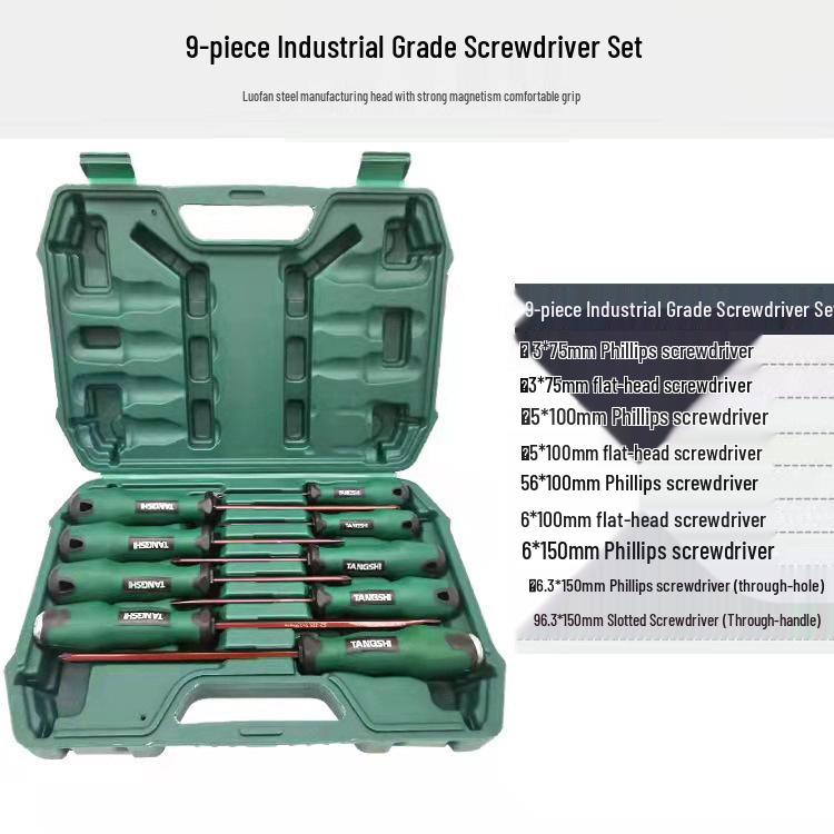 Hex Lobe Torx & Pozi T-Type Screwdriver Set