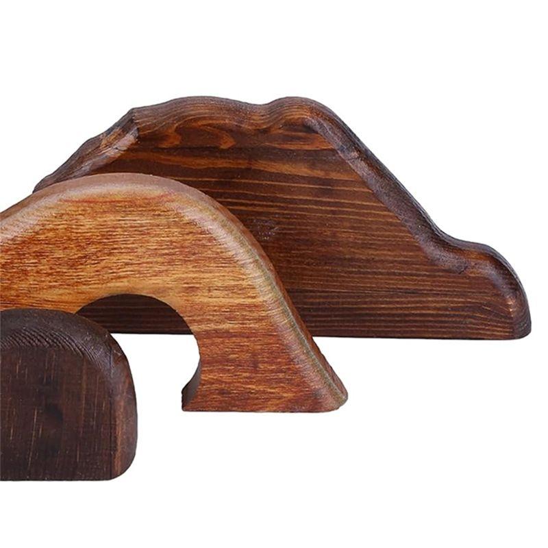 M-Modern-The Empty Tomb Easter Scene And Cross, Wooden Plus Thick Easter Home Figurine Ornament Durable