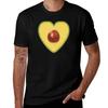 Valentine Avocado Heart TShirt Plus Size Summer Short Sleeve TShirt