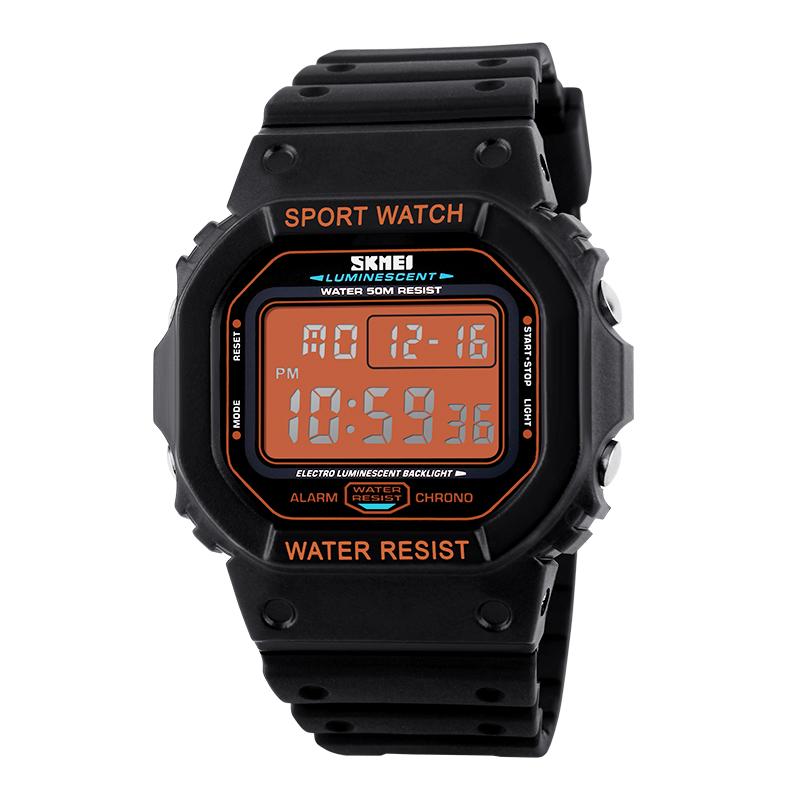 Jyullieoseu Skmei Unisex Square Digital Watch 1134