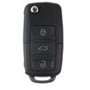 Car Remote Key Case For Original VW Bora Golf Polo Jetta Sharan Touran Transporter 4 Button Remote Key Flip Case