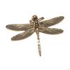 Delicate Brass Dragonfly Sculpture for Elegant Home Decor
