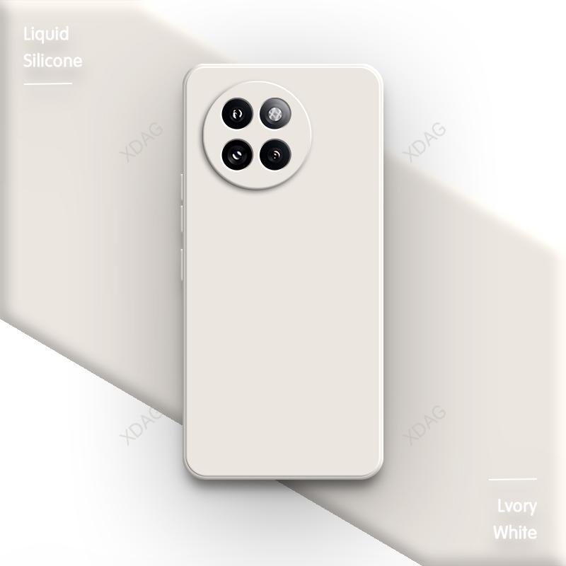 Fashion Liquid Silicone Phone Case for Xiaomi Civi 4 Pro 5G Shell Camera Protection Original Soft Straight Edge Back Cover Funda