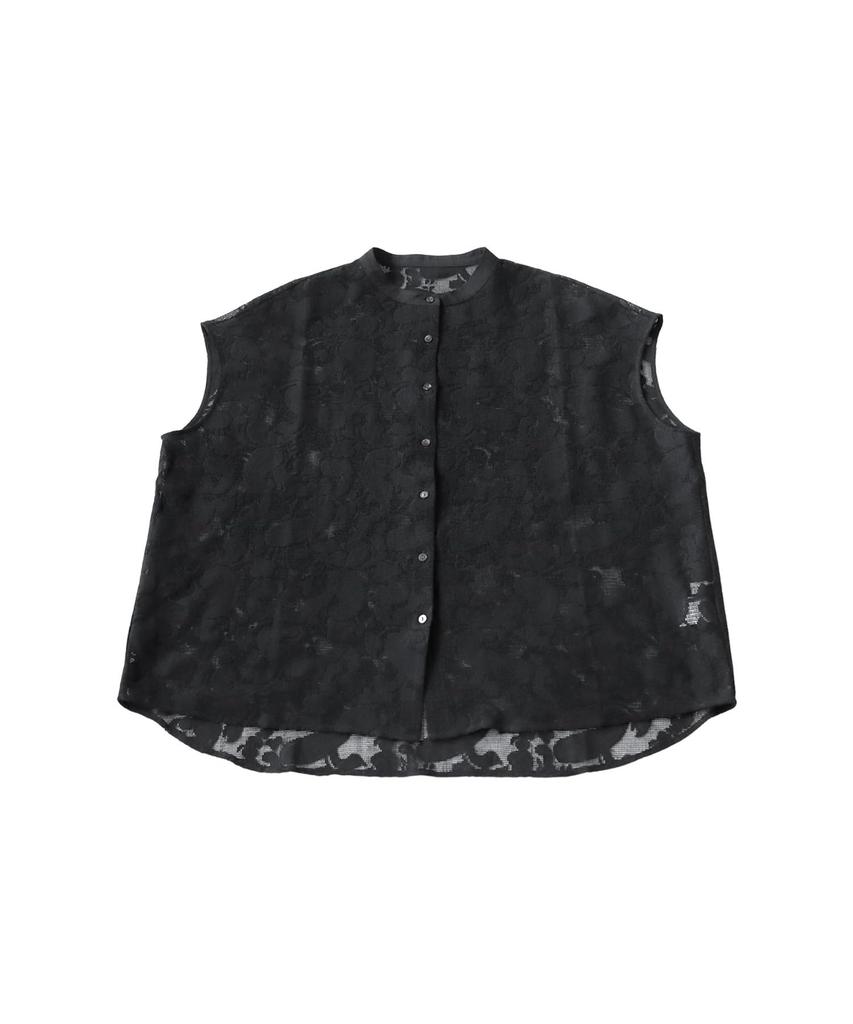 Antiqua Sleeveless Lace One Size Black Women's Shirt, YP-00141, 05,