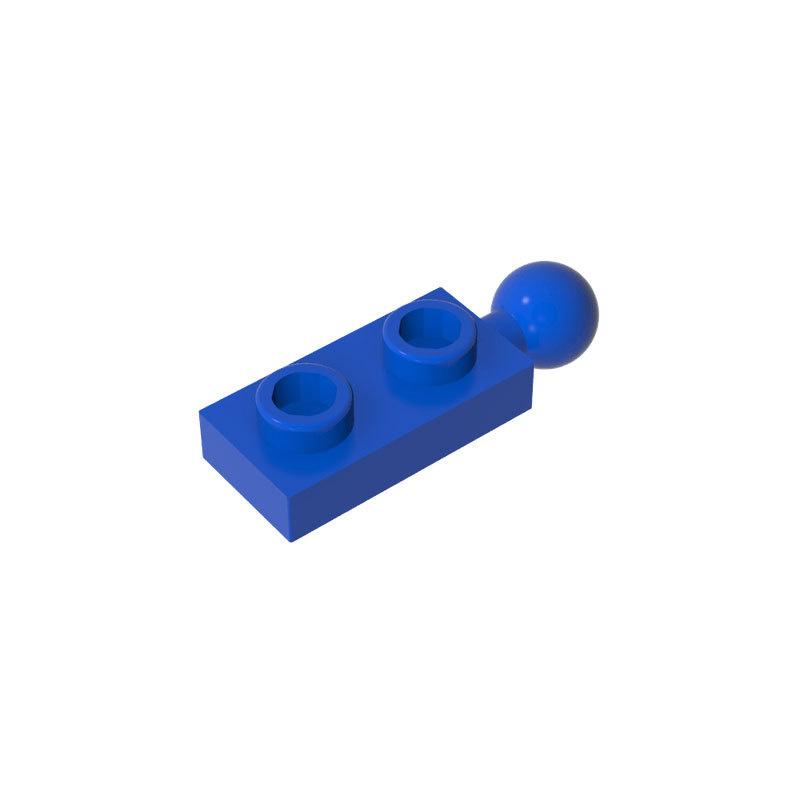 10PCS 22890 Plate Modified 1x2 with Tow Ball Block Moc Color Accessories Compatible with Brick DIY Children