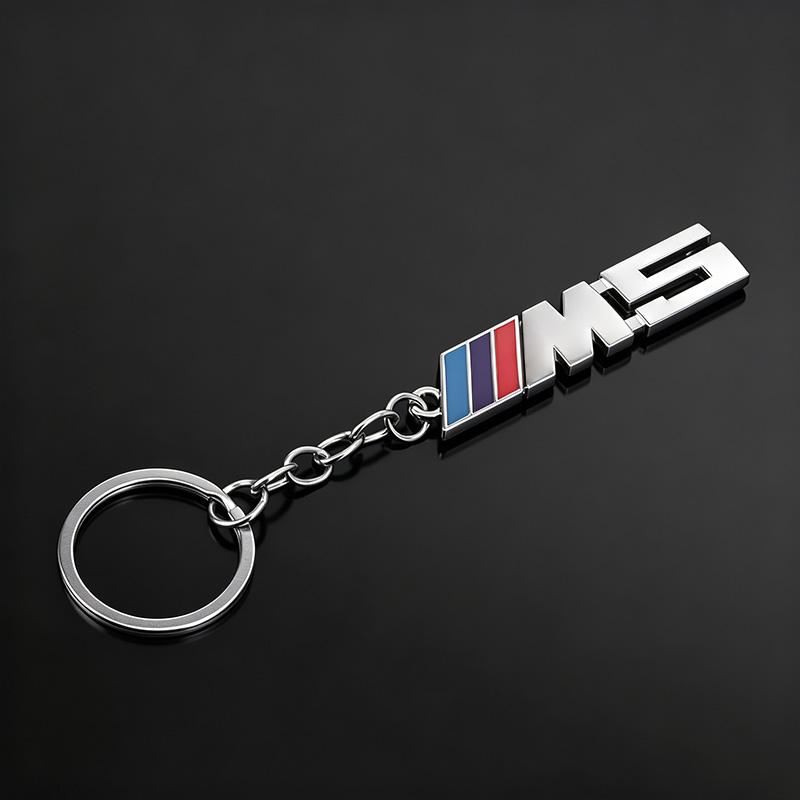Metal M Logo Car Keychain Keyring For BMW X1 X2 X3 X4 X5 X6 F48 G80 E84 E83 G01 G11 G07 G86 Key Chain Buckle Pendant Accessories bzdn55
