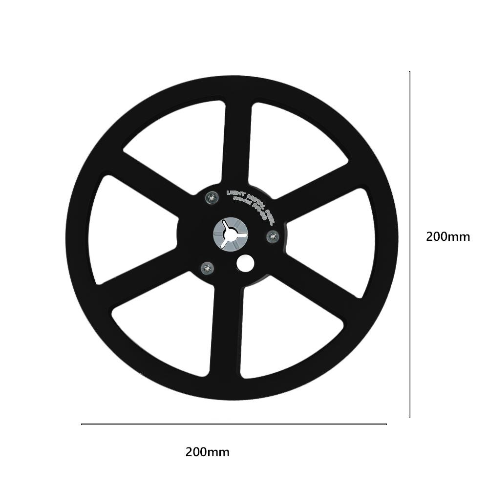 7 Inch Reel-To-Reel Recorders Accessory 6 Hole Light Metal Aluminum Takeup Reel Empty Aluminum Disc