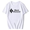 2024 Mens Clothing BLACK DIAMOND Skiing Climbing T-Shirt Streetwear Graphic Cotton Casual Fashion Short Sleeve Clothing