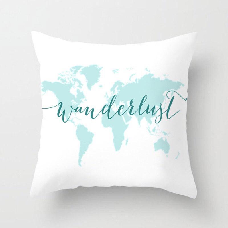 Exquisite Green Leaves Pillow Cover In Cotton Linen For Stylish Home And Car