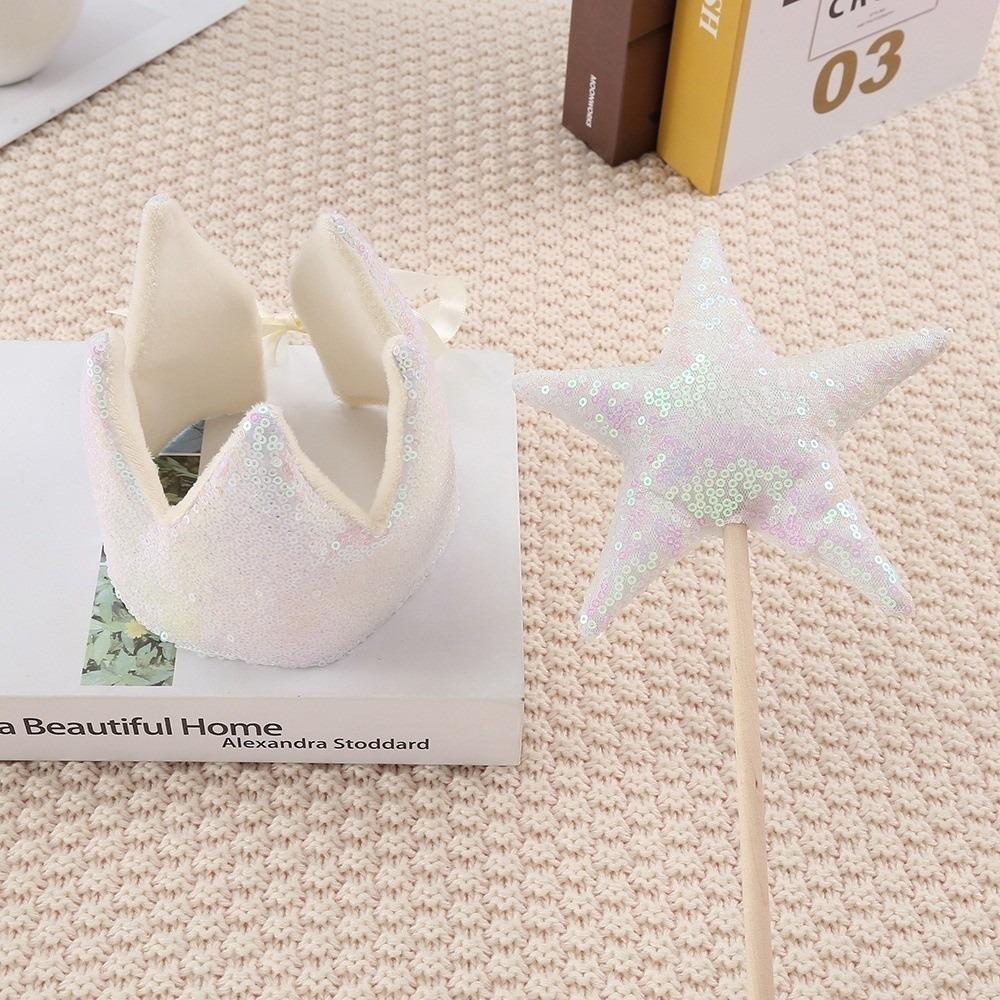 Glitter Design Party Headwear Fairy Stick Style Star Fairy Stick  Birthday Celebration