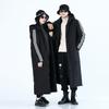 Unisex Long Winter Puffer Coat With Detachable Hood Warm Thick Cotton Jacket Men Women Students Casual Outdoor