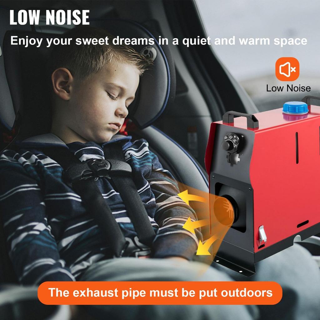 8kW 12V Diesel-Standheizung Luftheizung Fernbedienung