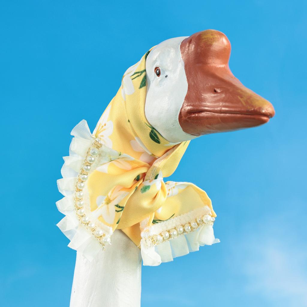 Porch Pet Dog Garden Ornaments Clothing Set