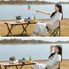 Portable Camping Moon Chair - Lightweight & Compact Folding Outdoor Chair, Ergonomic Leisure Seat for Hiking, Beach, Picnic,