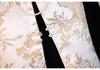 2026 Spring Collection: Elegant Gold Velvet Vest Suit for Women (Three-Piece Set)