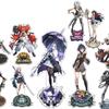 New Hot Game Zenless Zone Zero Vivian Hugo Vlad Jane Doe Von Lycaon Nicole Acrylic Stand Model Plate Desk Decor Collection