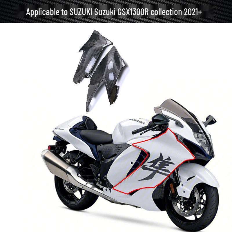 Carbon Fiber Full Fairing and Mudguard Set for Suzuki GSX1300R Hayabusa Motorcycle