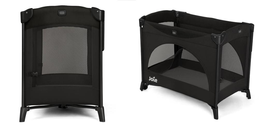 Joie Kubbie Sleep łóżeczko turystyczne z funkcją dostawki Foggy Gray