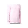 Polo Ralph Lauren Ss22 Vyšívané logo značky Kulatý výstřih Bavlna Dlouhý rukáv Pánský svetr Růžový 710744677048