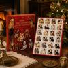 Regalo di Natale per Proprietari di Animali Domestici Calendario dell'Avvento a Tema 2026, Conto alla Rovescia di 24 Giorni con Set Unico Pz Mini Ornamenti 3D Gatto Cane, Regali per le Feste Casa