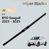 1x For BYD Seagull 2026 2026 2026 Dolphin Mini Accessories Natural Rubber Front Wiper Blades Windshield Windscreen Window Brush