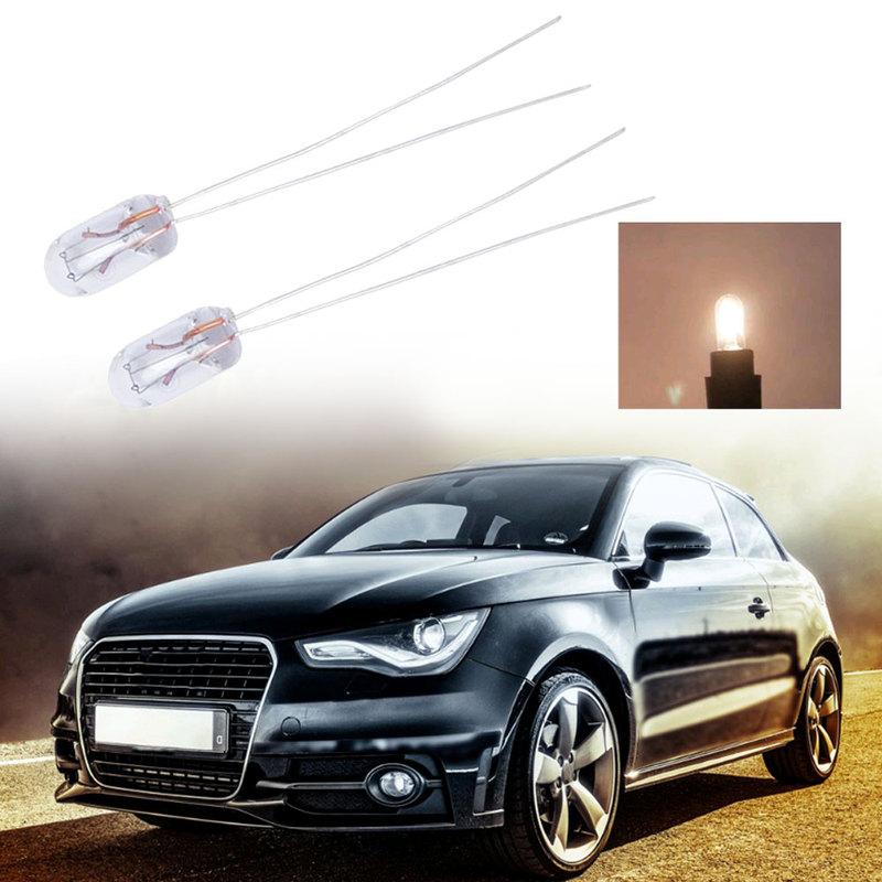 5pcs Universal Auto Trument Bulbs Car Gear Indicator Light Dashboard Light T3 T4 T5 12V Car Signal Lamp Car Light Accessory