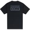 Converse T Shirts Men's Black Crew Neck Moderate MCJ649-023