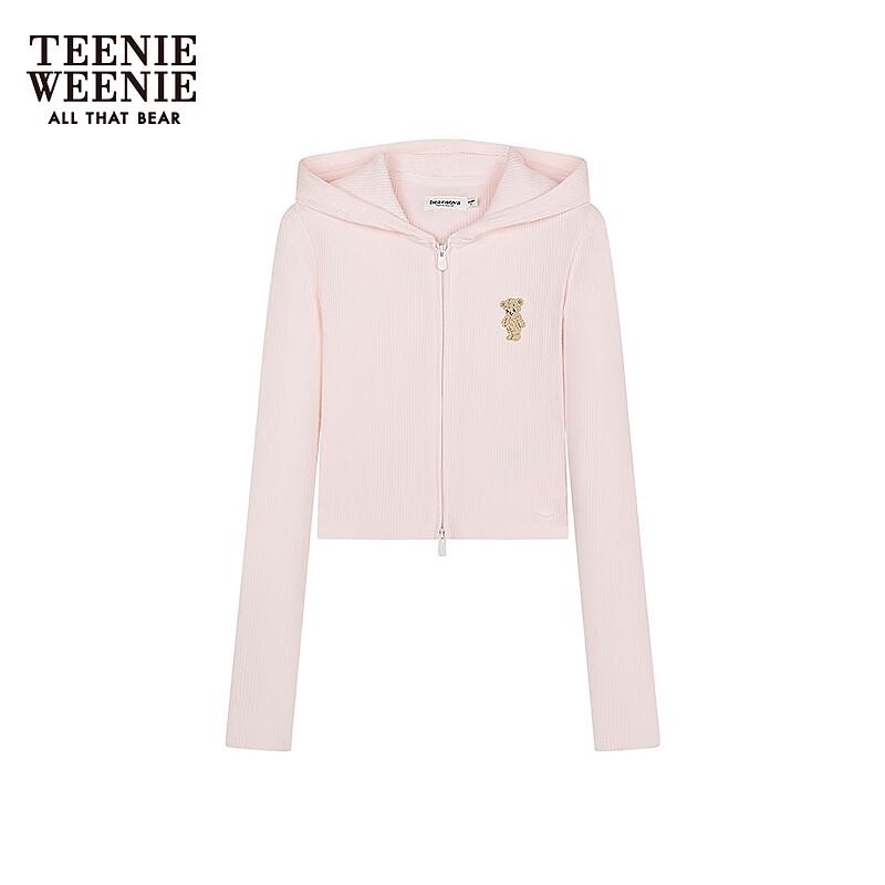 Teenie Weenie Women's Embroidered Hooded Sweatshirt