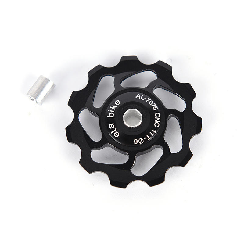 11T Ceramic Bearing Jockey Wheel Pulley Bicycle Road Bike Rear Derailleur чёрный