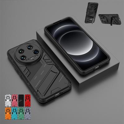 For Xiaomi 14 Ultra Case Cover Mi 14 Ultra Capas Armor Back Kickstand Shockproof Holder For Fundas Xiaomi14 Xiaomi Mi 14 Ultra