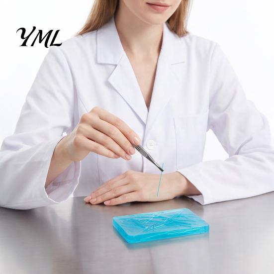 Anti Picking Silicone Pad Skin Fidget Toy with Tweezers, Hair Plucking for Tactile Stimulation Trichotillomania, Anxiety Relief Picky Adults