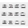 BKS2 Car Letter Sticker Rear Badge Embedding Emblem For Mercedes Benz B Class B35 B45 B63 B180 B200 B220 B250 B260 B300 Decoration