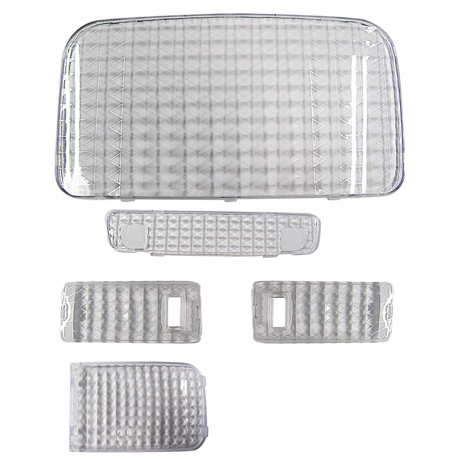 

Крышка линзы плафона салона Кристалл Супер Совместима с Hiace 200-й серии и 6-й крышкой, Cut, GL, 5 штук, (4-е, 5-е поколение)